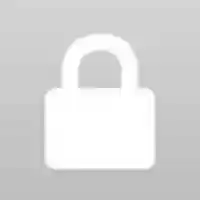 Free download Padlock icon - white and grey free photo or picture to be edited with GIMP online image editor