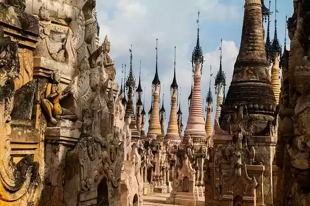 Free download Pagoda Myanmar Travel -  free photo or picture to be edited with GIMP online image editor