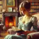 Painting of a young girl  screen for extension Chrome web store in OffiDocs Chromium