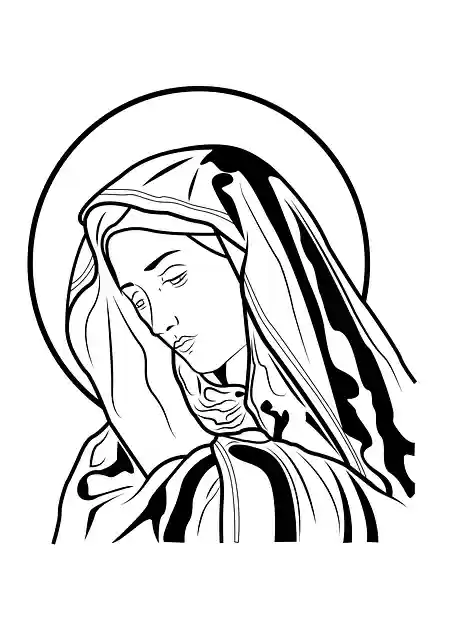 Free download Pain Virgin God -  free illustration to be edited with GIMP free online image editor
