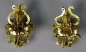 Free download Pair of Large Hexagonal Ear Ornaments free photo or picture to be edited with GIMP online image editor