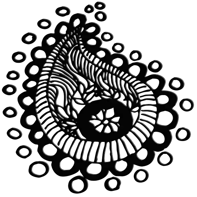 Free download Paisley Pattern Art -  free illustration to be edited with GIMP free online image editor