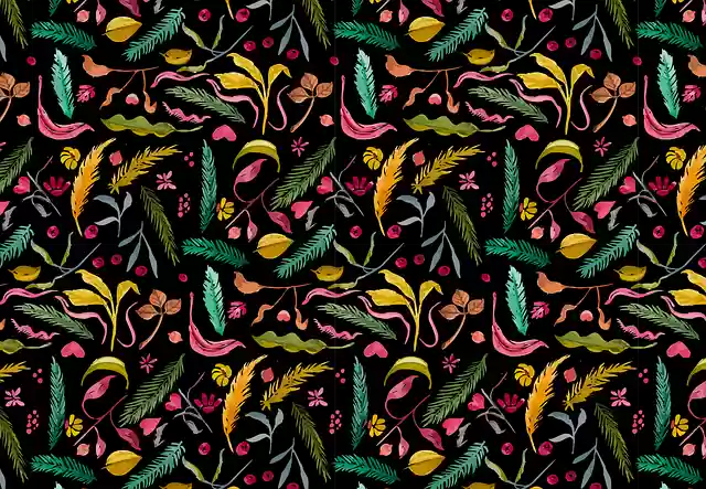 Free download Palm Decorative Fabric - Free vector graphic on Pixabay free illustration to be edited with GIMP free online image editor