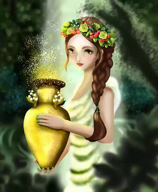 Free download Pandora Women Greek Mythology -  free illustration to be edited with GIMP free online image editor