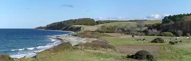 Free download Panoramic Sea Landscape -  free photo or picture to be edited with GIMP online image editor