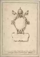 Free download Papal Cartouche free photo or picture to be edited with GIMP online image editor