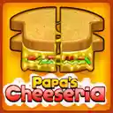 Papas Cheeseria Unblocked Game  screen for extension Chrome web store in OffiDocs Chromium