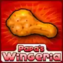 Papas Wingeria Unblocked Game Launcher  screen for extension Chrome web store in OffiDocs Chromium