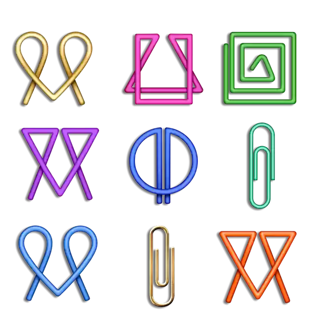 Free download Paper Clips Office Clip -  free illustration to be edited with GIMP free online image editor