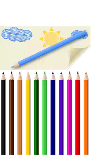 Free download Paper Pencil Color - Free vector graphic on Pixabay free illustration to be edited with GIMP free online image editor
