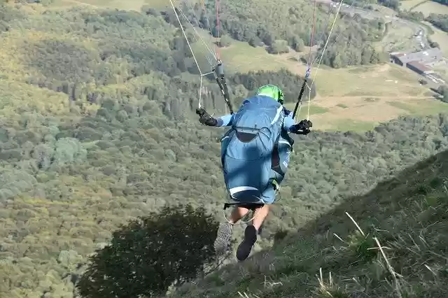 Free download Paragliding Flight -  free photo template to be edited with GIMP online image editor