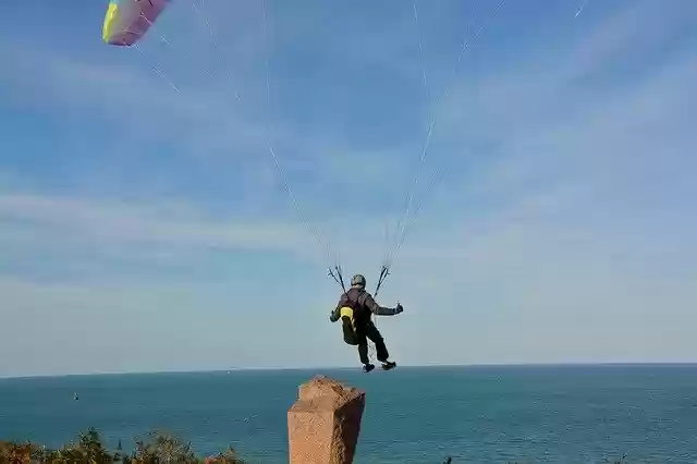 Free download Paragliding Paraglider Aircraft -  free photo or picture to be edited with GIMP online image editor