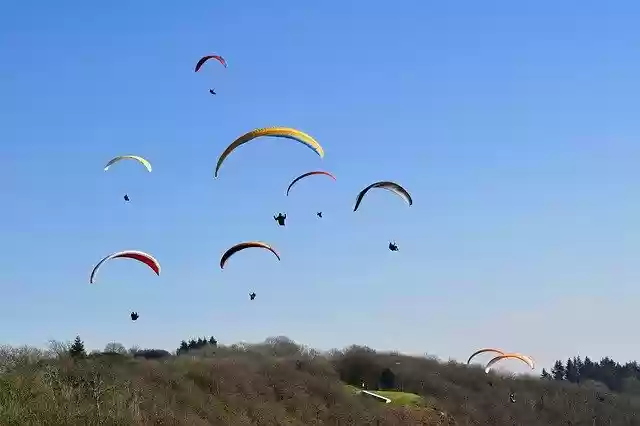 Free download Paragliding Paraglider Sails Of -  free photo or picture to be edited with GIMP online image editor