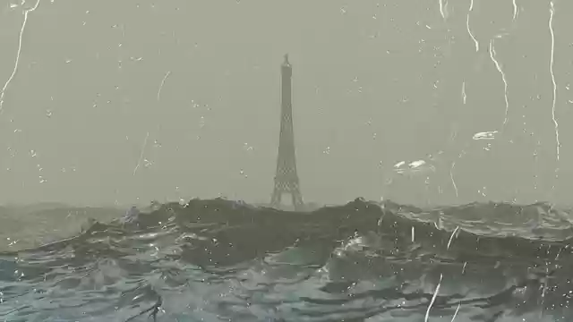 Free download paris eiffel tower climate change free picture to be edited with GIMP free online image editor