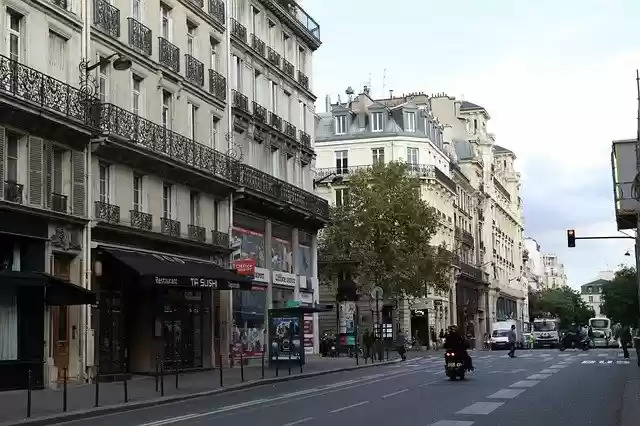 Free download Paris Street View Shop Classical -  free photo or picture to be edited with GIMP online image editor