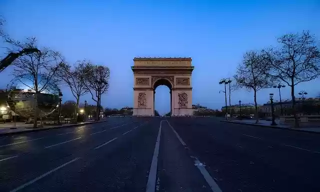 Free download Paris Triumphal Arch -  free photo or picture to be edited with GIMP online image editor