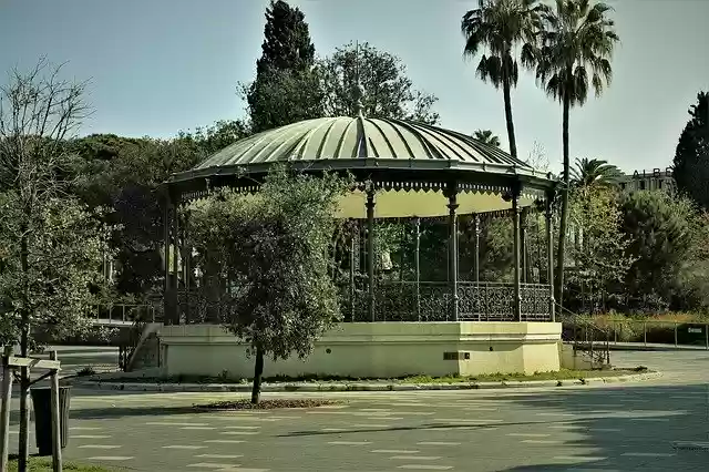 Free download Park Garden Rotunda -  free photo or picture to be edited with GIMP online image editor