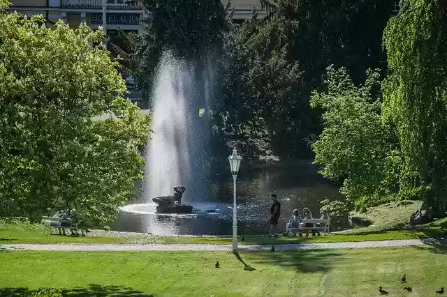 Free download Park Spa Green -  free free photo or picture to be edited with GIMP online image editor