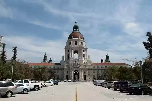 Free download Pasadena California City Hall -  free photo or picture to be edited with GIMP online image editor