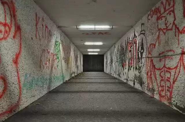 Free download Passage Night Underpass -  free photo or picture to be edited with GIMP online image editor