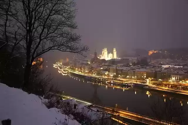 Free download Passau Danube City -  free photo template to be edited with GIMP online image editor