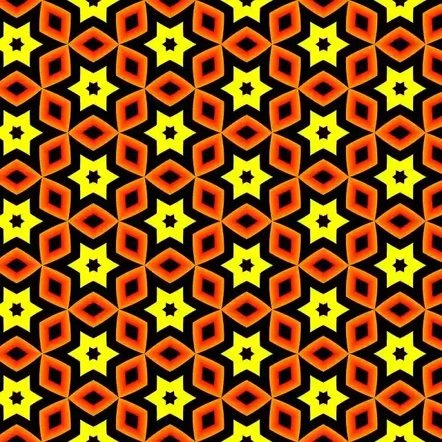 Free download Pattern Bright Stars -  free illustration to be edited with GIMP free online image editor