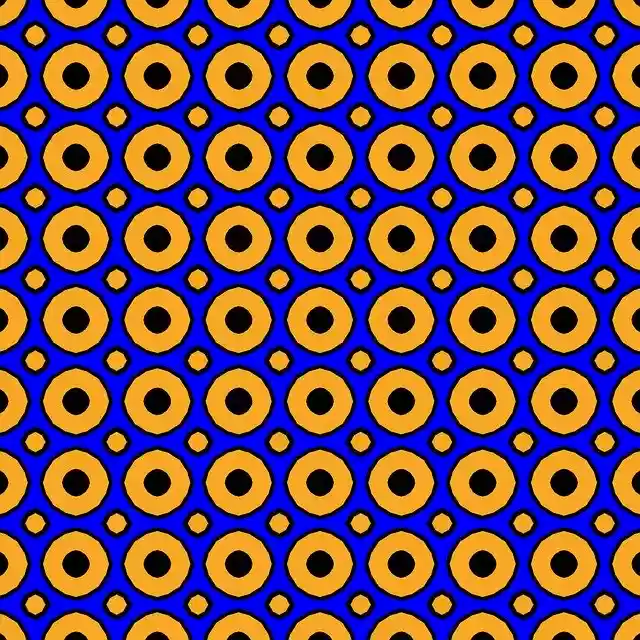 Free download Pattern Circle Seamless -  free illustration to be edited with GIMP free online image editor