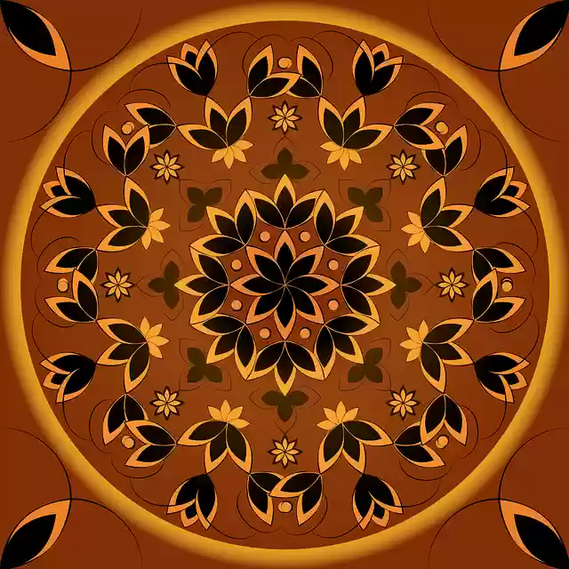 Free download Pattern Yellow Orange -  free illustration to be edited with GIMP free online image editor