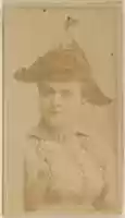 Free download Pauline Hall, from the Actors and Actresses series (N45, Type 8) for Virginia Brights Cigarettes free photo or picture to be edited with GIMP online image editor