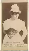 Free download Pauline Watson, from the Actors and Actresses series (N45, Type 1) for Virginia Brights Cigarettes free photo or picture to be edited with GIMP online image editor