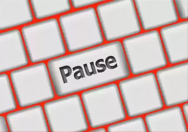 Free download Pause Break Stop -  free illustration to be edited with GIMP free online image editor