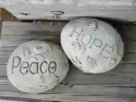 Free download Peace and Hope Rocks free photo or picture to be edited with GIMP online image editor