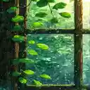Peaceful window wallpape  screen for extension Chrome web store in OffiDocs Chromium