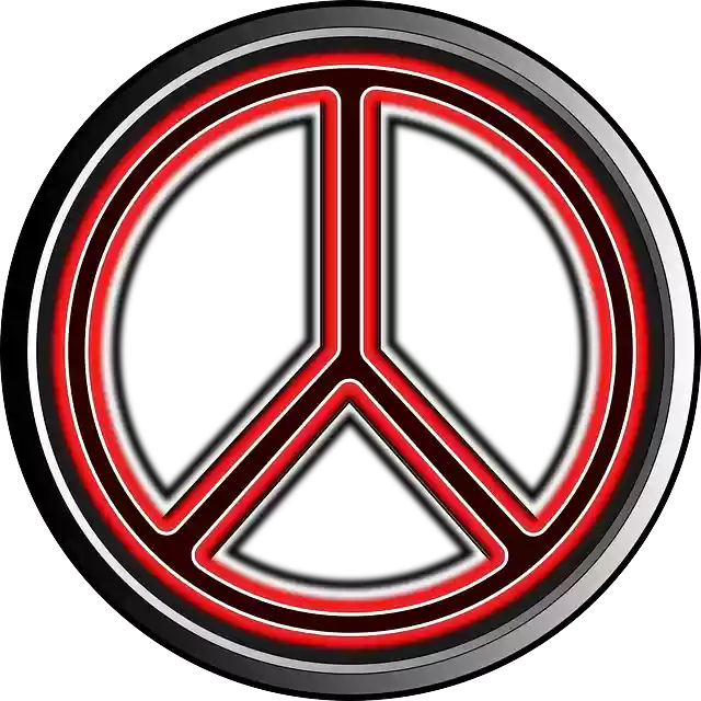 Free download Peace Symbol Hippy - Free vector graphic on Pixabay free illustration to be edited with GIMP free online image editor