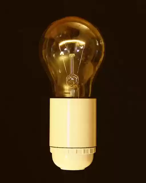 Free download pear lightbulb version lamp free picture to be edited with GIMP free online image editor