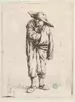 Free download Peasant With His Hand In His Cloak free photo or picture to be edited with GIMP online image editor