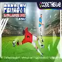 Penalty Europe Champions Game  screen for extension Chrome web store in OffiDocs Chromium
