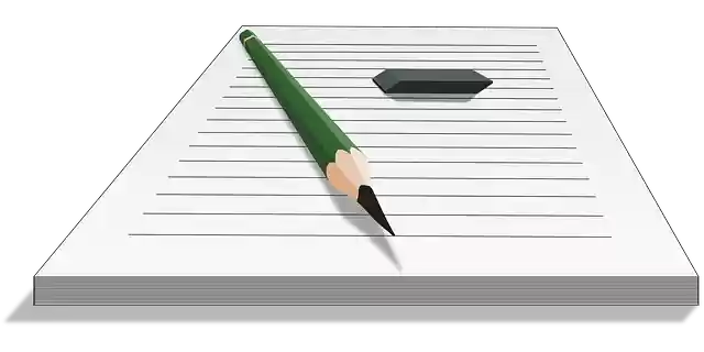 Free download Pencil Leaves Notebook Paper - Free vector graphic on Pixabay free illustration to be edited with GIMP free online image editor