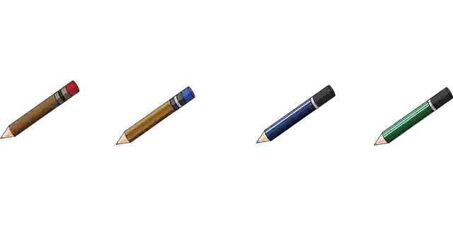 Free download Pencil Stationary Study - Free vector graphic on Pixabay free illustration to be edited with GIMP free online image editor