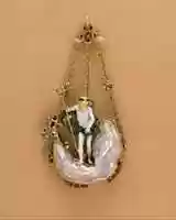 Free download Pendant in the form of Neptune and a sea monster free photo or picture to be edited with GIMP online image editor