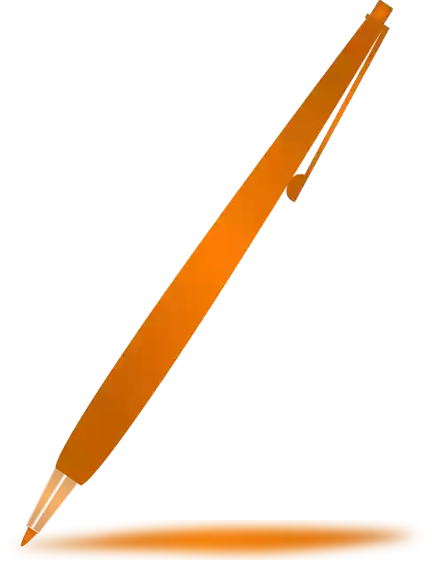 Free download Pen Pencil Orange - Free vector graphic on Pixabay free illustration to be edited with GIMP free online image editor