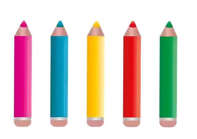 Free download Pens Colored Pencils Paint -  free illustration to be edited with GIMP free online image editor