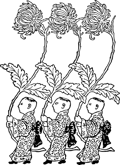 Free download People Flower Chrysanthemum - Free vector graphic on Pixabay free illustration to be edited with GIMP free online image editor