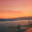 People On Seashore During Sunset  screen for extension Chrome web store in OffiDocs Chromium