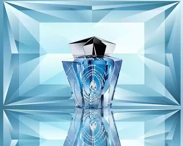 Free download Perfume Angel Blue -  free illustration to be edited with GIMP free online image editor