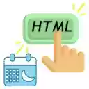 Periodic software click of HTML button  screen for extension Chrome web store in OffiDocs Chromium