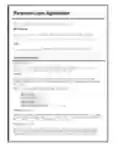 Free download Personal Loan Agreement Form 3 Microsoft Word, Excel or Powerpoint template free to be edited with LibreOffice online or OpenOffice Desktop online