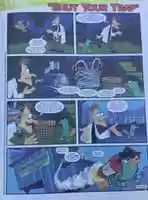 Free download Phineas and Ferb Comics: Shut Your Trap free photo or picture to be edited with GIMP online image editor