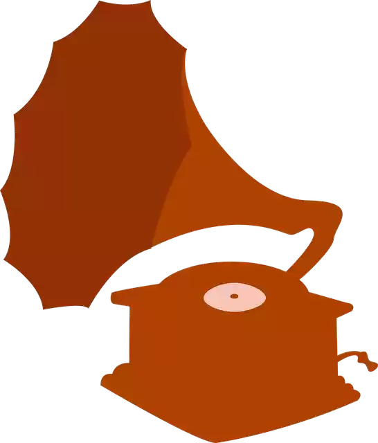 Free download Phonograph Horn Record Player - Free vector graphic on Pixabay free illustration to be edited with GIMP free online image editor