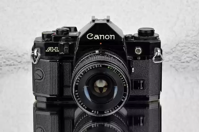 Free download photo camera canon a1 canon slr free picture to be edited with GIMP free online image editor